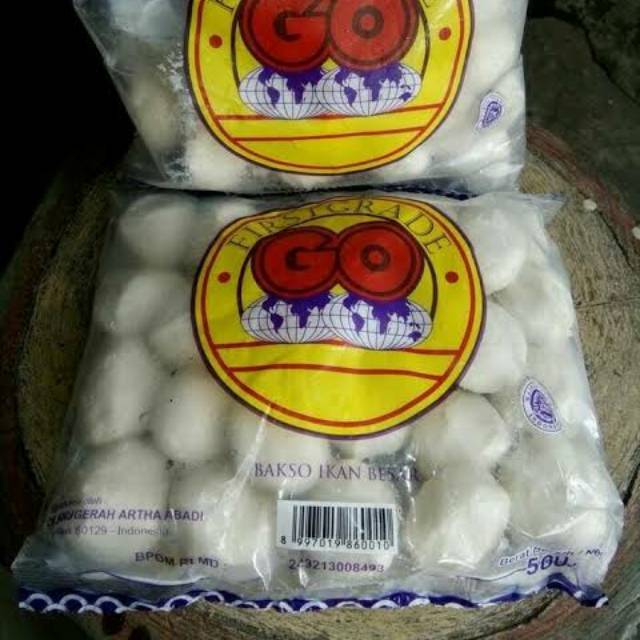 

PROMO!!, Bakso/Pentol ikan go berat 500gr (Nikmat,Renyah,Terasa gurih ikannya,Putih,Tidak Terlalu amis seperti merk Sekelasnya (di Goreng/Rebus) ) Expred thn 2025