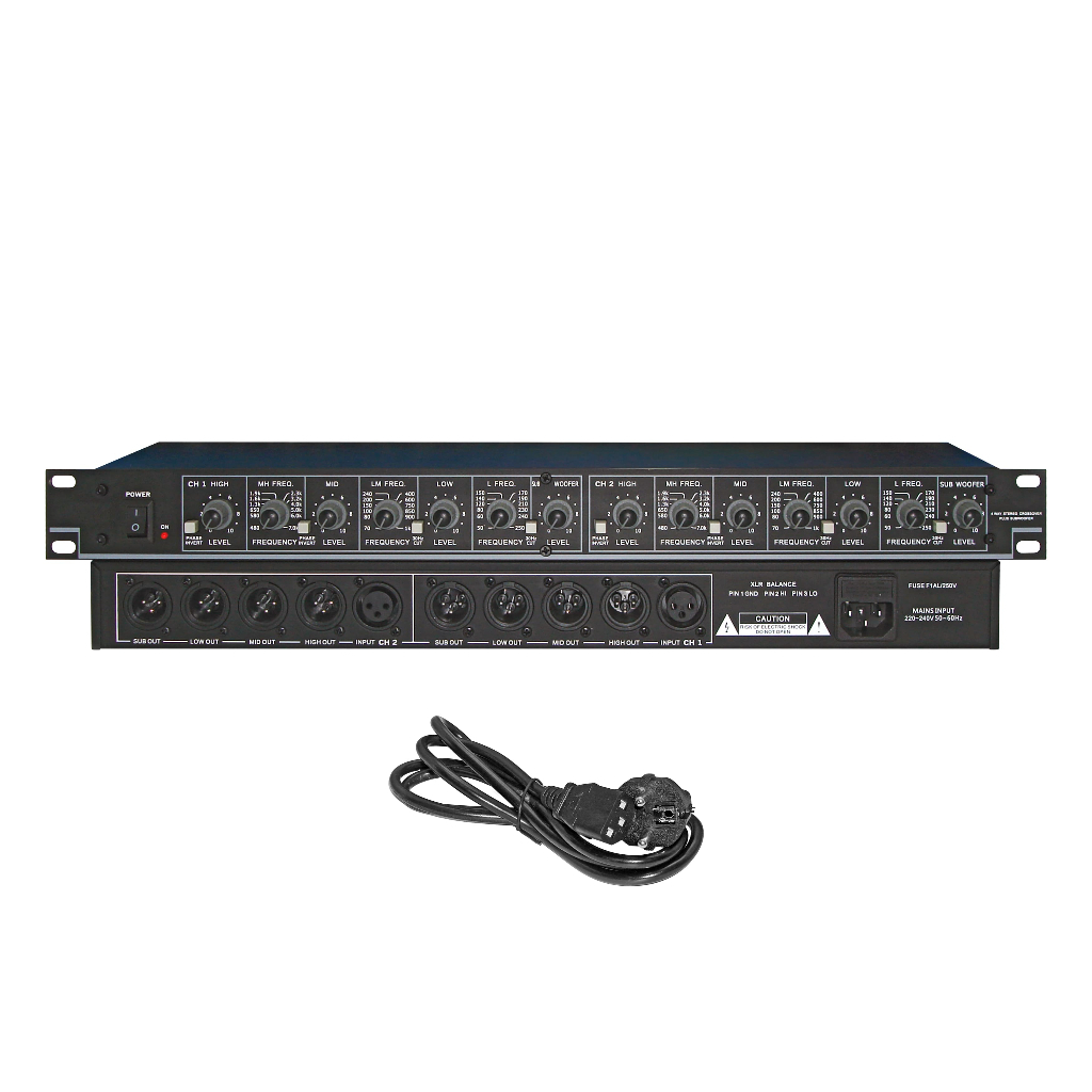 CROSSOVER RANE 4 WAY / SPL AUDIO ACTIVE CROSSOVER AC-204