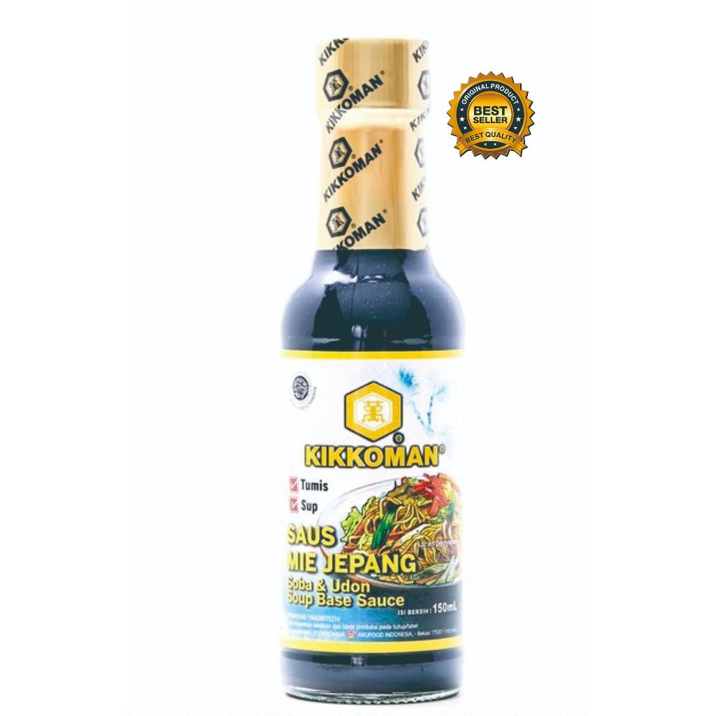 

Kikkoman Soba Shoyu ( Saus Mie Jepang) HALAL Botol 150 ML