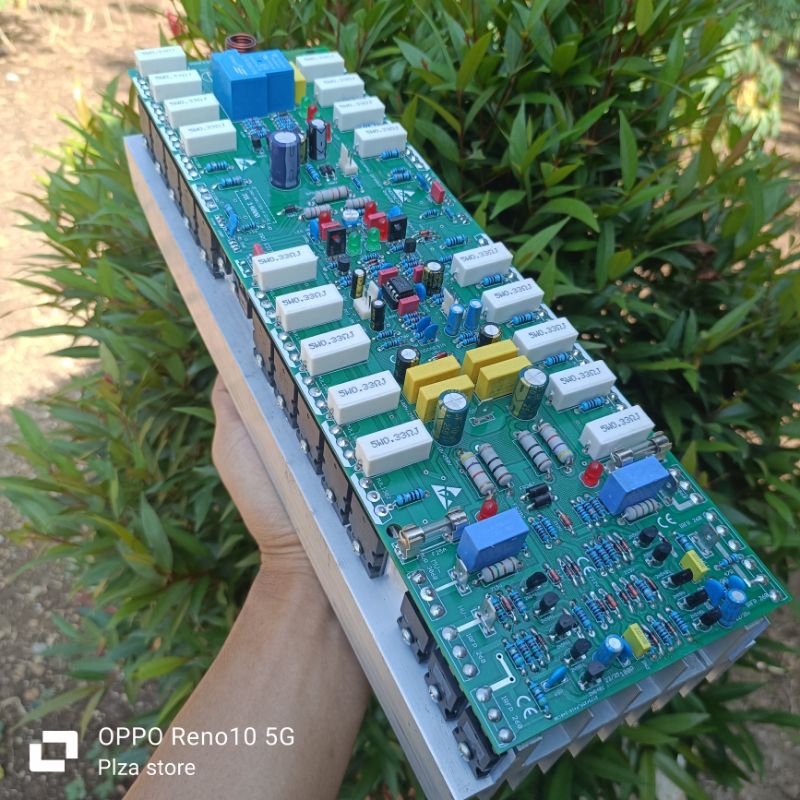 Kit Driver power amplifier MX14000 Class H fullset tinggal colok PSU by bandar power cocok untuk 18 