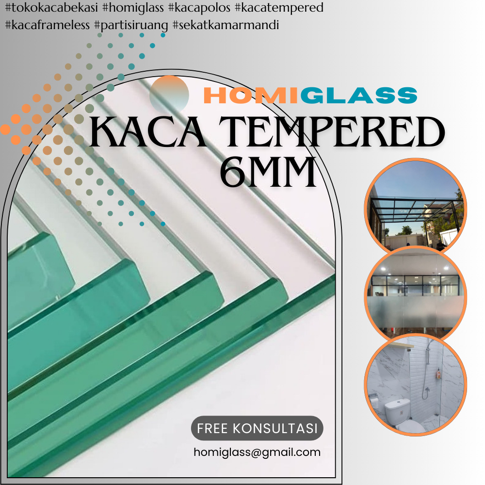 

Kaca Tempered 6mm Custom Bekasi Jabodetabek