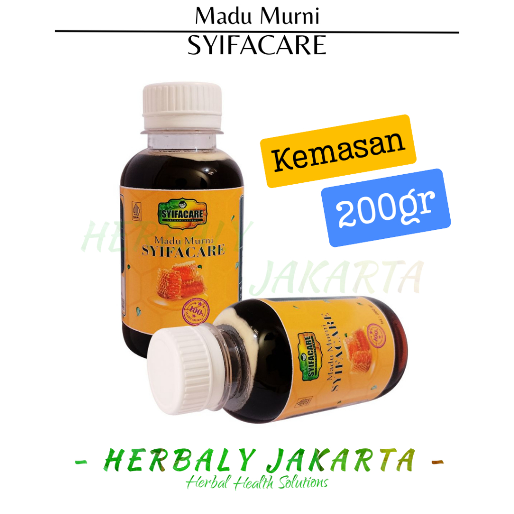 

Madu Murni Kemasan 200ml SYIFACARE Madu Murni