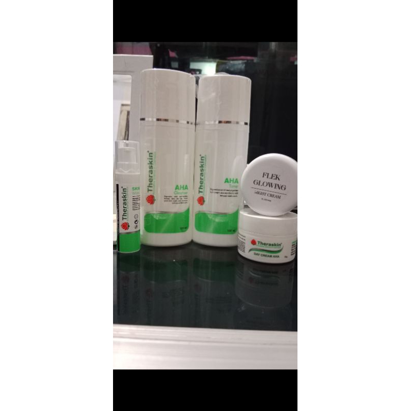 theraskin paket flek glowing