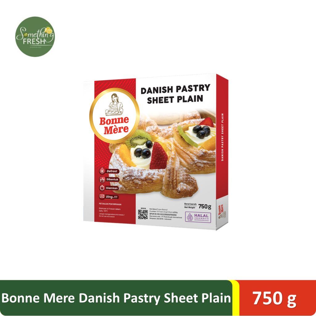 

Bonne Mere Danish Pastry Sheet Plain + Inner Box 250gr Per Karton