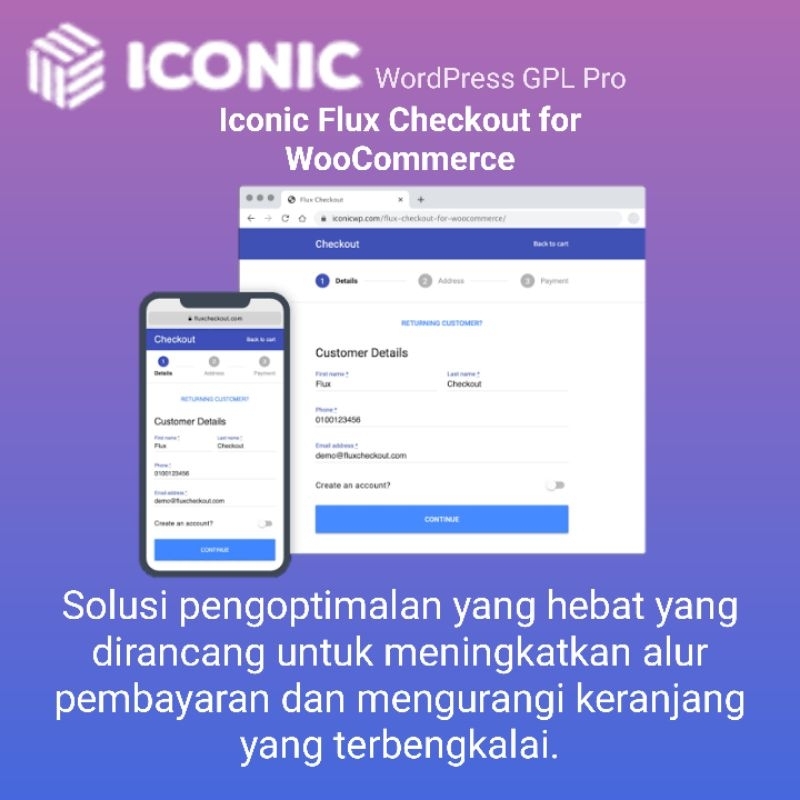 Iconic Flux Checkout for WooCommerce Plugin | Premium WordPress Plugin Theme