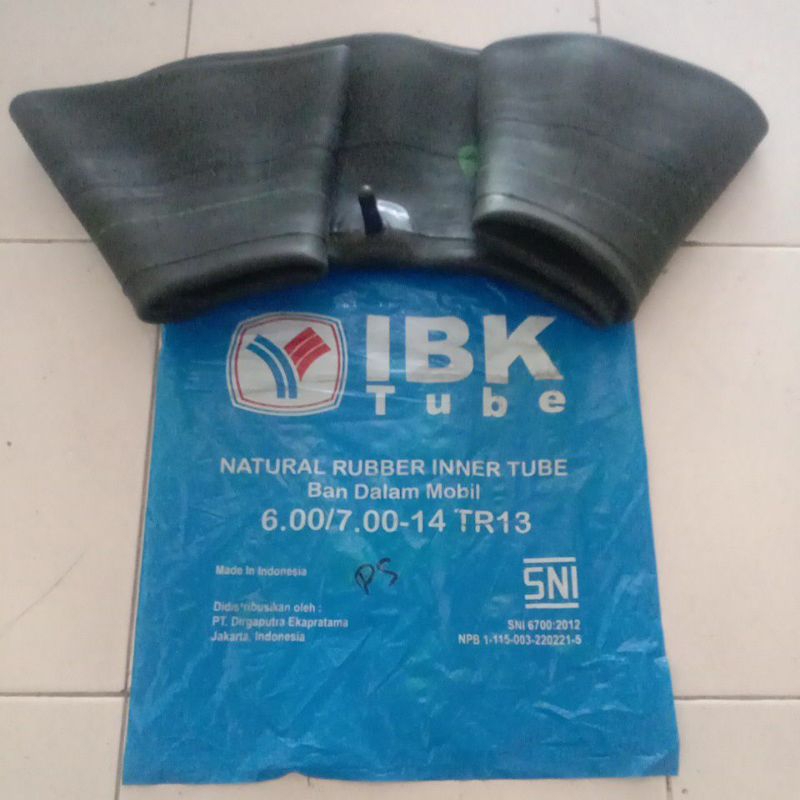 ban dalam ibk tube 7.00-14 TR13 ring 14