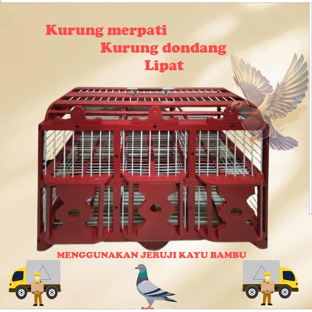 Kurung Merpati | Dongdang Merpati Lipat