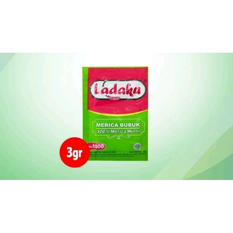 

Ladaku Merica Bubuk 3gram 1 sachet