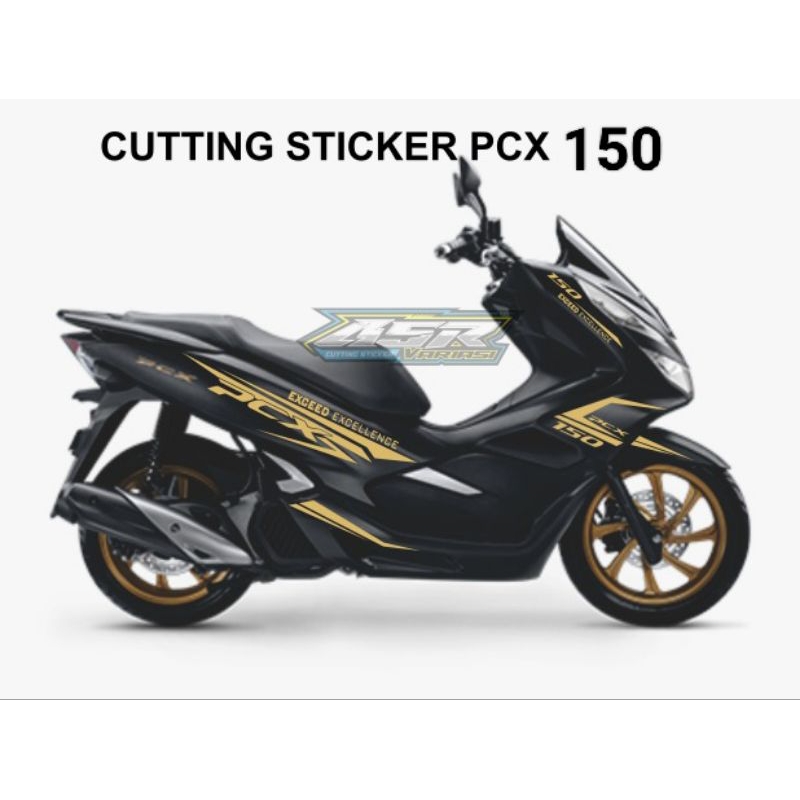 Sticker lis body pcx 150 cutting sticker pcx 150