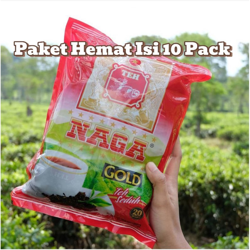 

Paket Hemat Teh Naga Gold (Isi 10 pack)