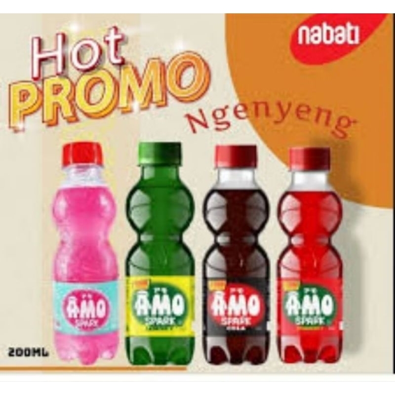 

AMO MINUMAN COLA NABATI 200 ml 3pc (MIX)