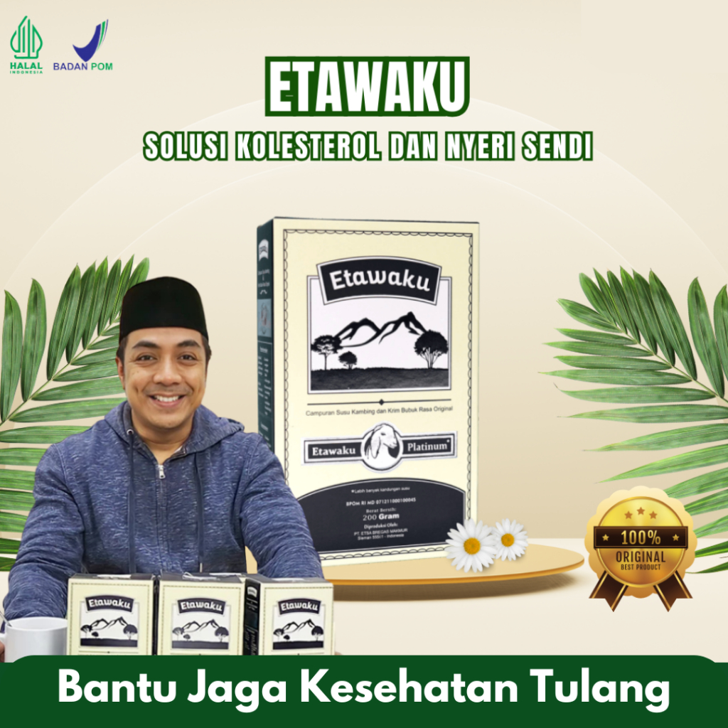 

Etawaku Platinum 100% Asli || Susu Kambing Etawa Murni dan Bubuk Krimer Nabati Rendah Gula Bebas Pengawet 3x Lebih Efektif Atasi Masalah Pencernaan Nyeri Sendi & Tulang Pernafasan, Jaga Kesehatan Jantung Cegah & Turunkan Diabetes