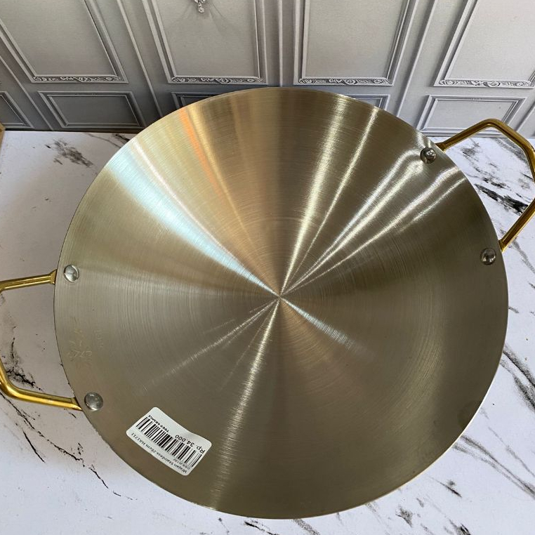 Wajan Stainless Diameter 26cm Anti Lengket / Wajan Stainless menumis menggoreng anti lengket