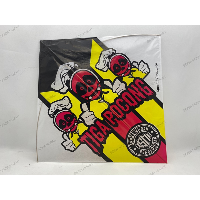 Layangan sukoi super turnamen TIGA POCONG 3warna by SM