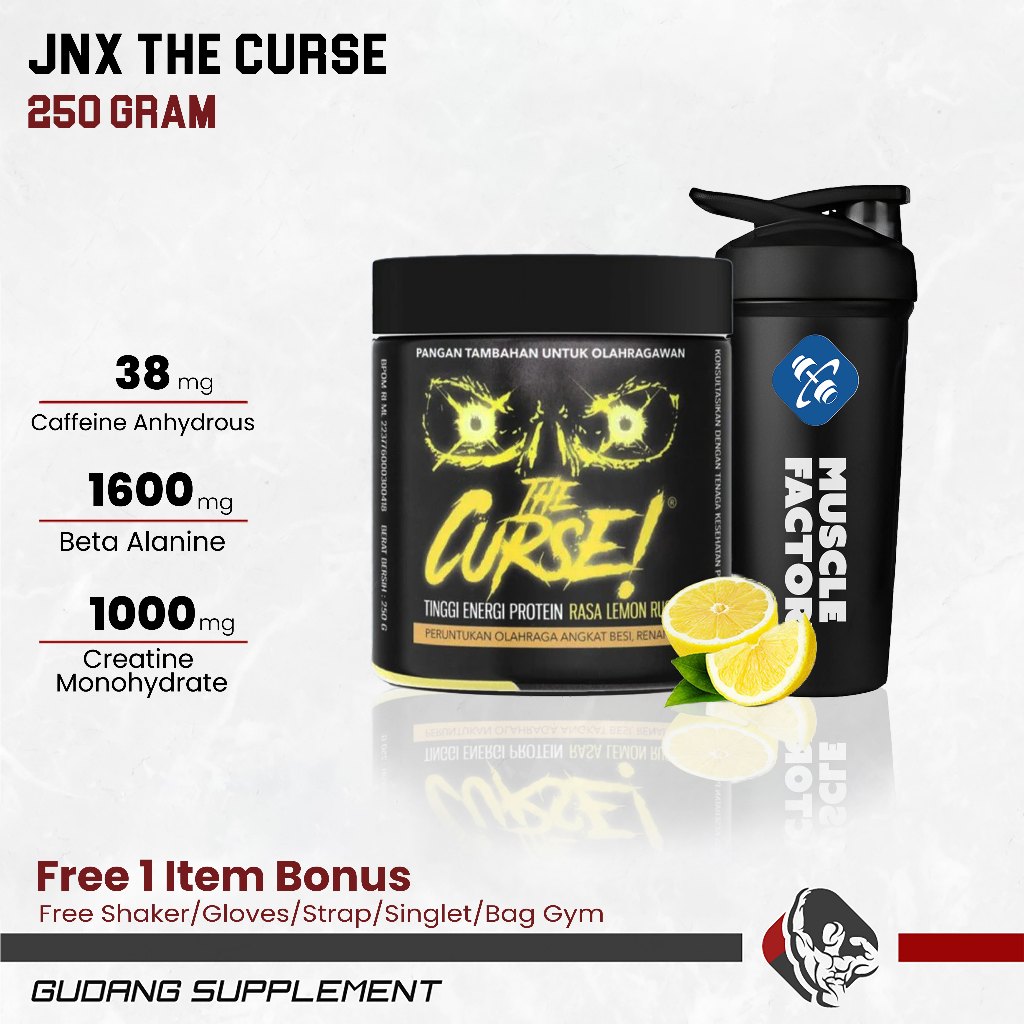 The Curse 250 gram Serving Curse Pre Workout