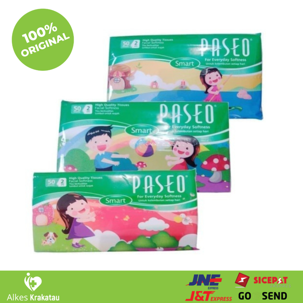 TISSUE PASEO TRAVEL PACK / TISSUE PASEO 50 SHEET / TISU PASEO 50