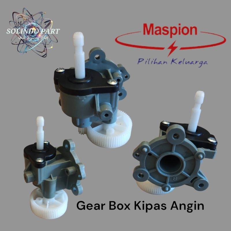 Gear Box Dinamo Kipas Angin Maspion 16 inch