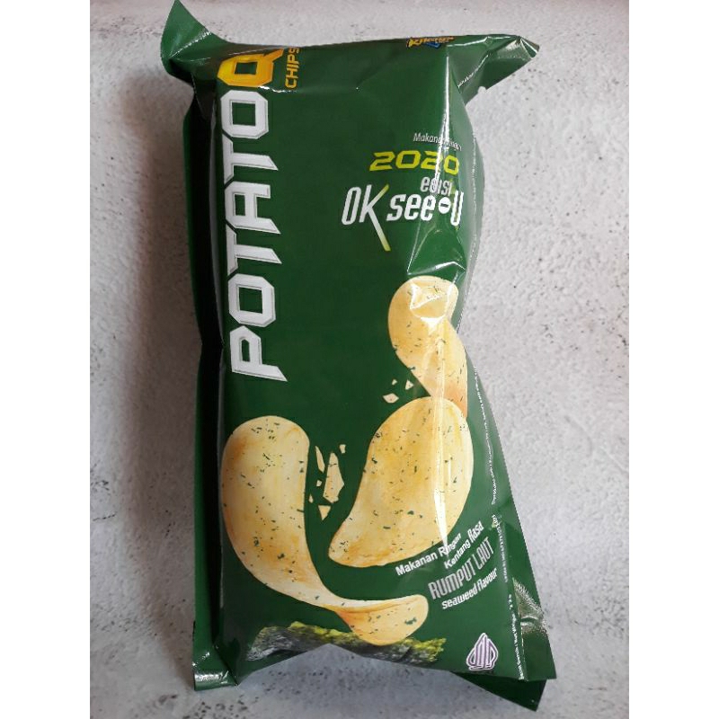 

Potatoq chips rasa rumput laut 1 pack isi 10 bungkus
