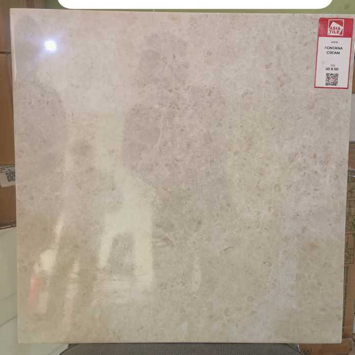 KERAMIK LANTAI GLOSSY 50X50 ASIA TILE FONTANA KERAMIK LANTAI KILAP KERAMIK LANTAI 50X50 KERAMIK 50X5