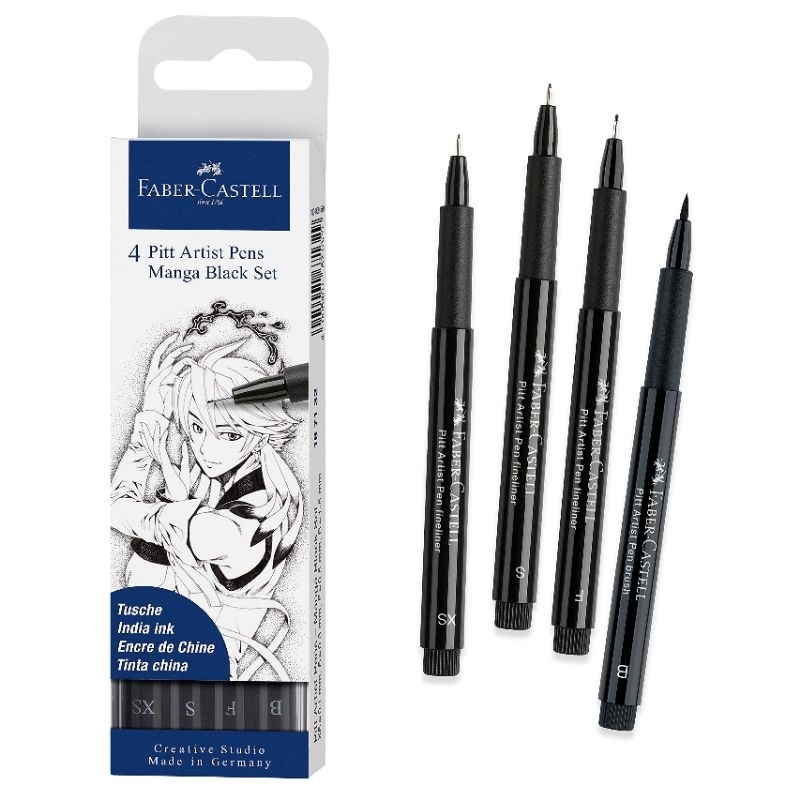 

Pitt artist pen Drawing 4 nib