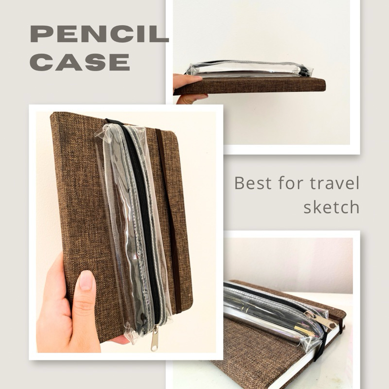 

Pencil Case Kotak Pensil cocok untuk sketchbook A5
