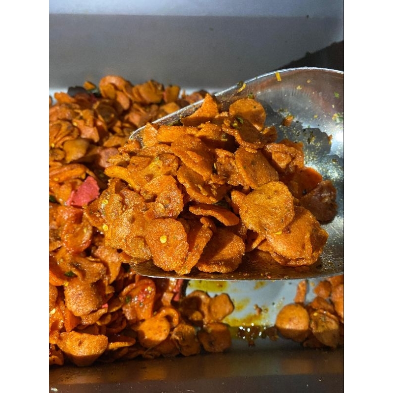 

new FREE BUBBLE WRAP 500GR SOSIS GORENG PEDAS DAUN JERUK TERLARIS TERMURAH