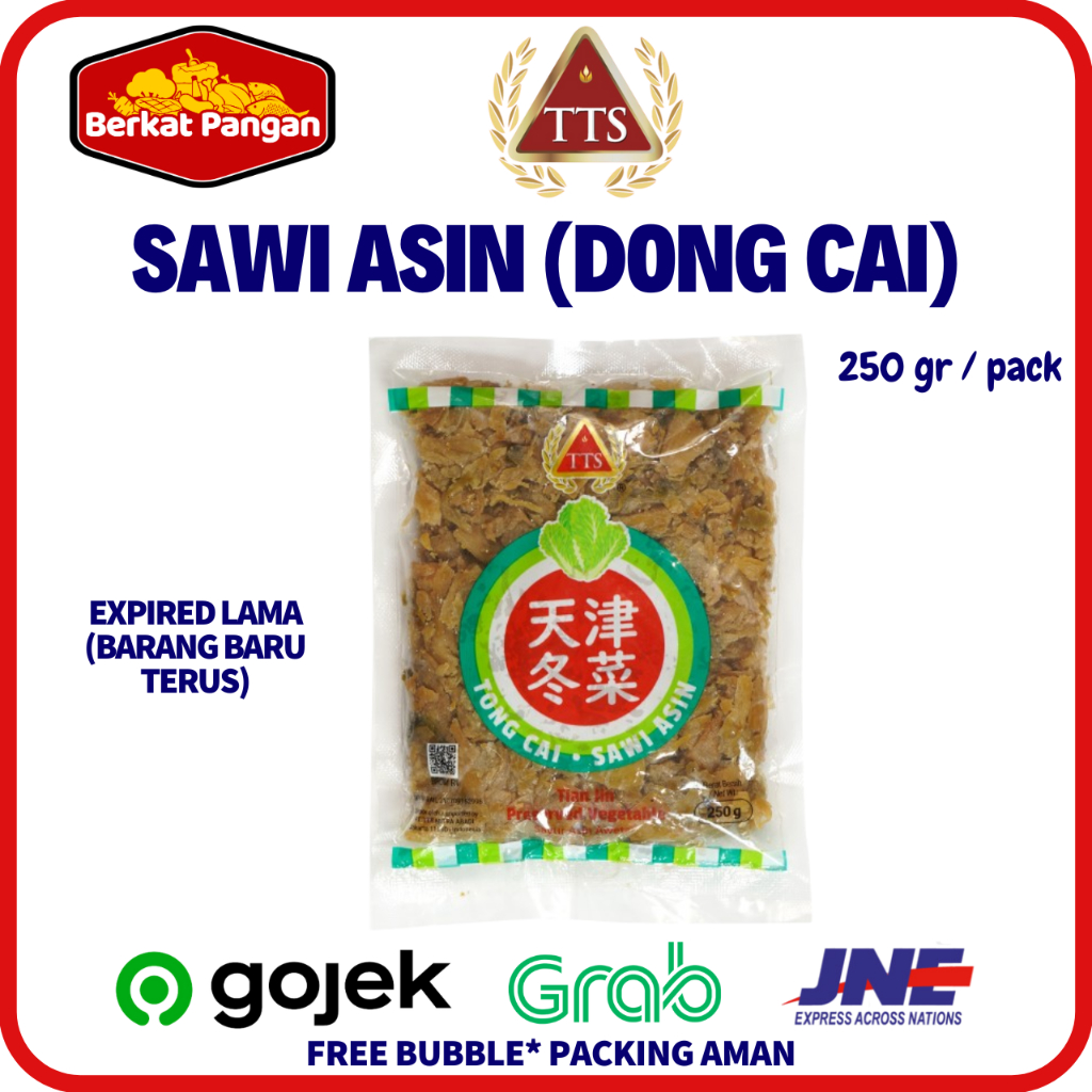 

TTS Tianjin Preserved Vegetable (Sawi Asin Dong Cai/ Tong Cai) 250 Gr