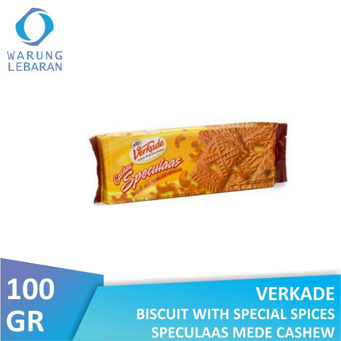 

Verkade Speculaas Mede Cashew 100gr