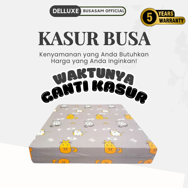 KASUR BUSA 120X200 KASUR BUSA SUPER YELLOW SERIM METIS FOAM KASUR SPON KASUR LANTAI