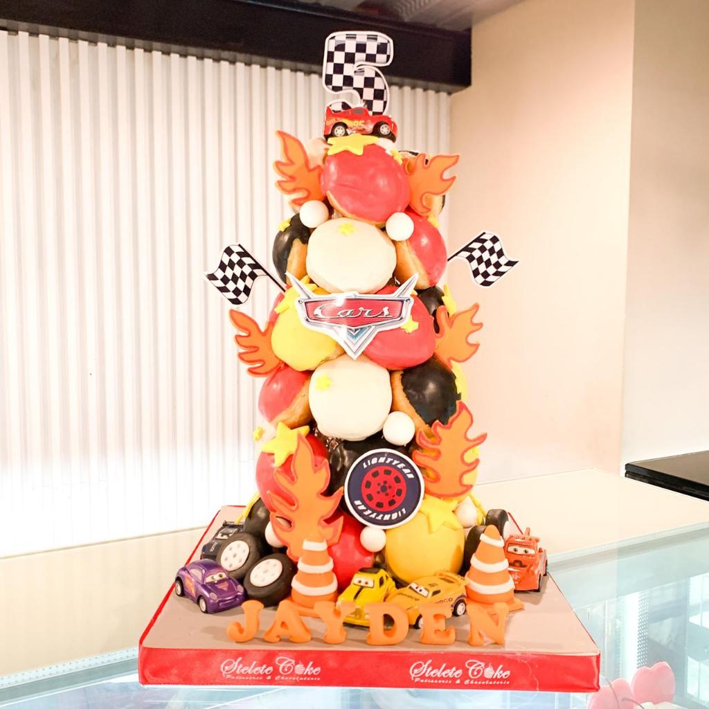 

Donat Tower/Donat Ulang Tahun/Dpnt Tower Tema Cars/Donat Tower Jakarta