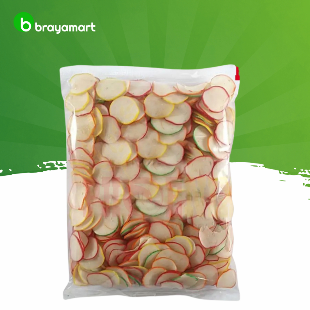 

Kerupuk kemplang bawang 250 gram Brayamart