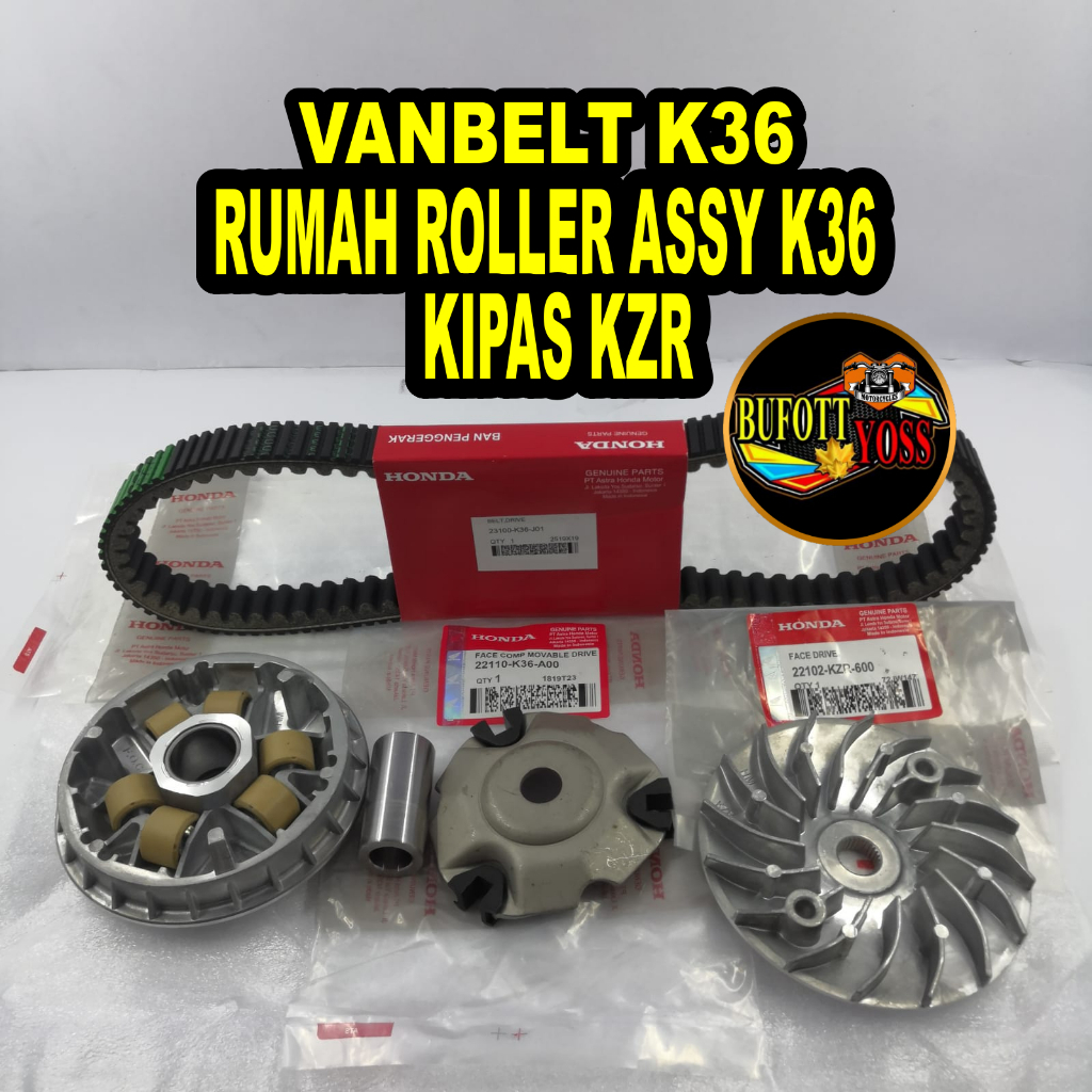 Vanbelt Vario 150 V-Belt Vario 125 LED Vanbelt Vario 150 Komplit Panbelt PCX 150 Rumah Roller K36