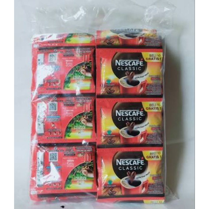 

Nescafe Classic Sachet 2gr / 1 pack isi 60 sachet