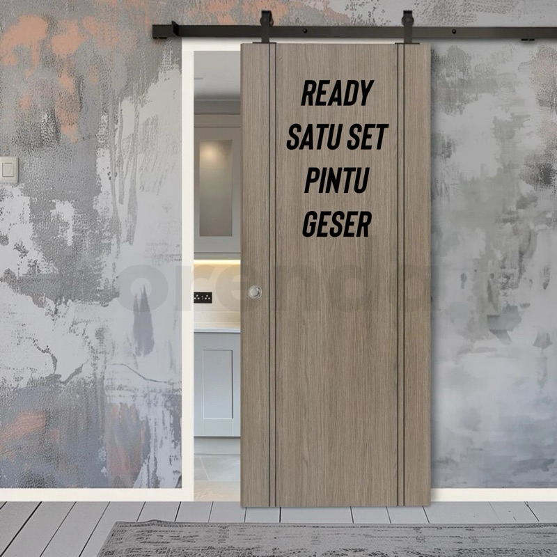SATU SET PINTU SLEDING KAMAR | SATU SET PINTU GESER KAMAR | PINTU KAMAR SLEDING