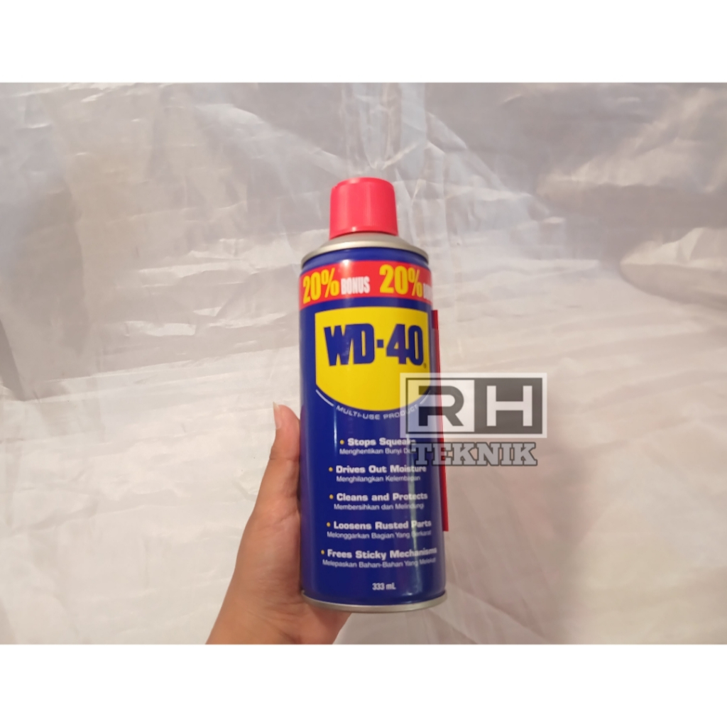 WD40 333ml Cairan Pelumas Anti Karat Semprot 333 ml WD 40