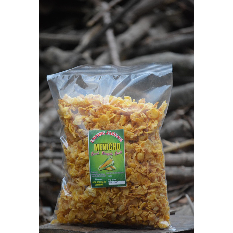 

Emping Jagung / Keripik Jagung Rasa Original 500gram
