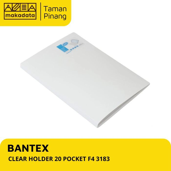 

BANTEX CLEAR HOLDER 20 POCKET F4 3183