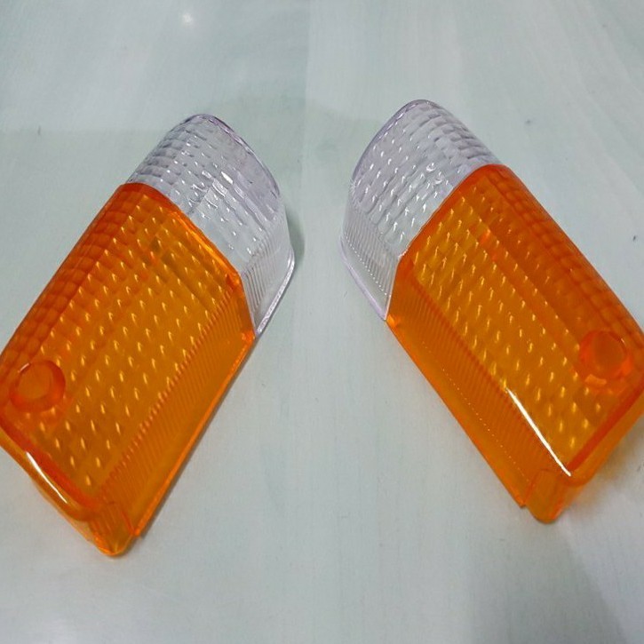 mika kaca lampu sen depan honda astrea grand legenda kuning putih