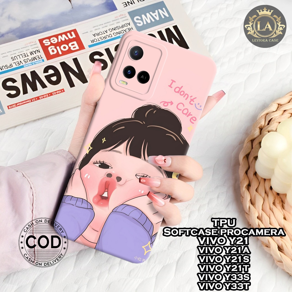 Case VIVO Y21/Y21A/Y21S/Y21T/Y33S/Y33T - Fashion Case Ugly - Softcase VIVO Y21/Y21A/Y21S/Y21T/Y33S/Y
