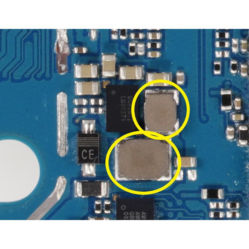 Coil ic lampu lcd samsung a12 a13 a21s a02 copotan tested