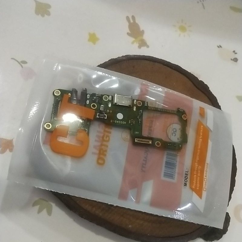 PAPAN CAS KONEKTOR CHARGER PCB OPPO F17 /A93 4G RENO 4F /RENO 5F MIC+CAS IC ORI