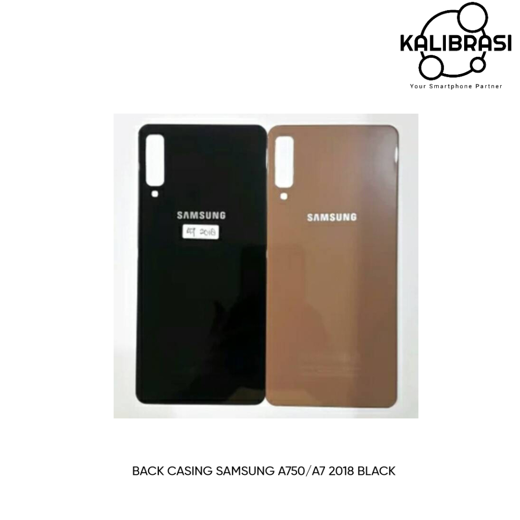 BACK CASING SAM A750/A7 2018 BLACK