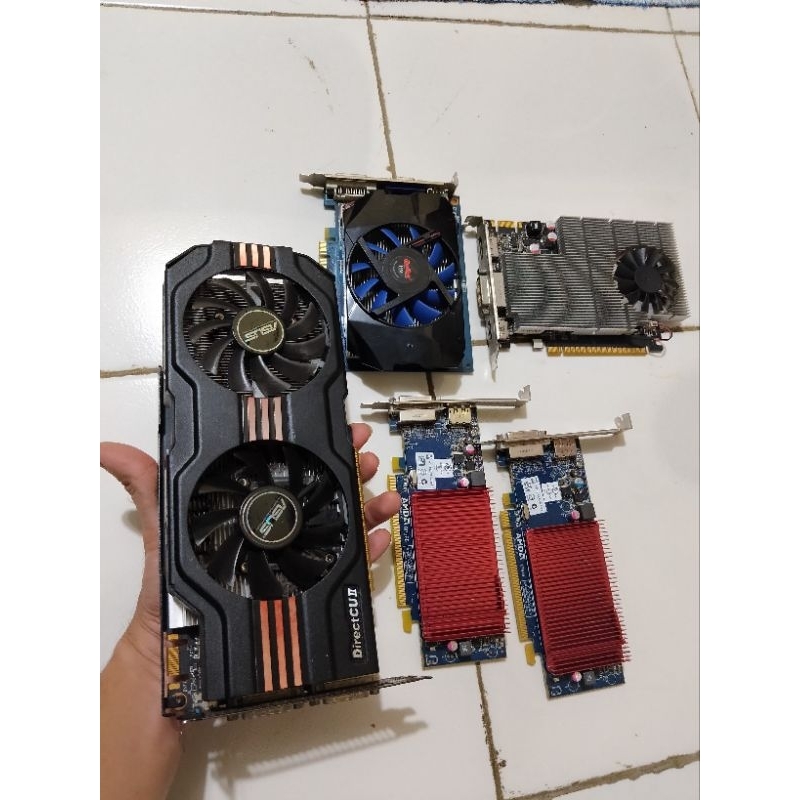 VGA GTX 560TI 256BIT DDR5 GT 630 DDR5 GT 545 DDR3 HD 6540