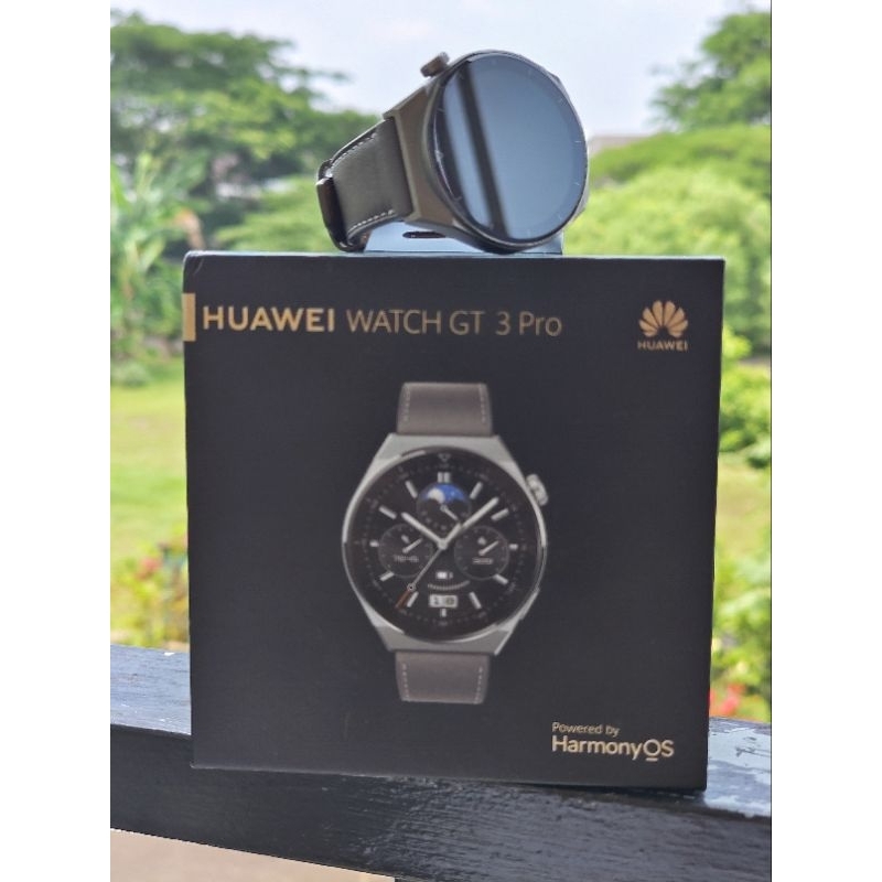 Huawei GT3 Pro Original Fullset Preloved Second Running Watch