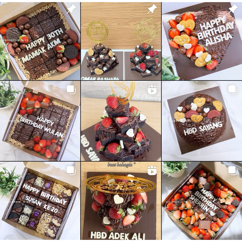 

Brownies custom / Fudgy brownies