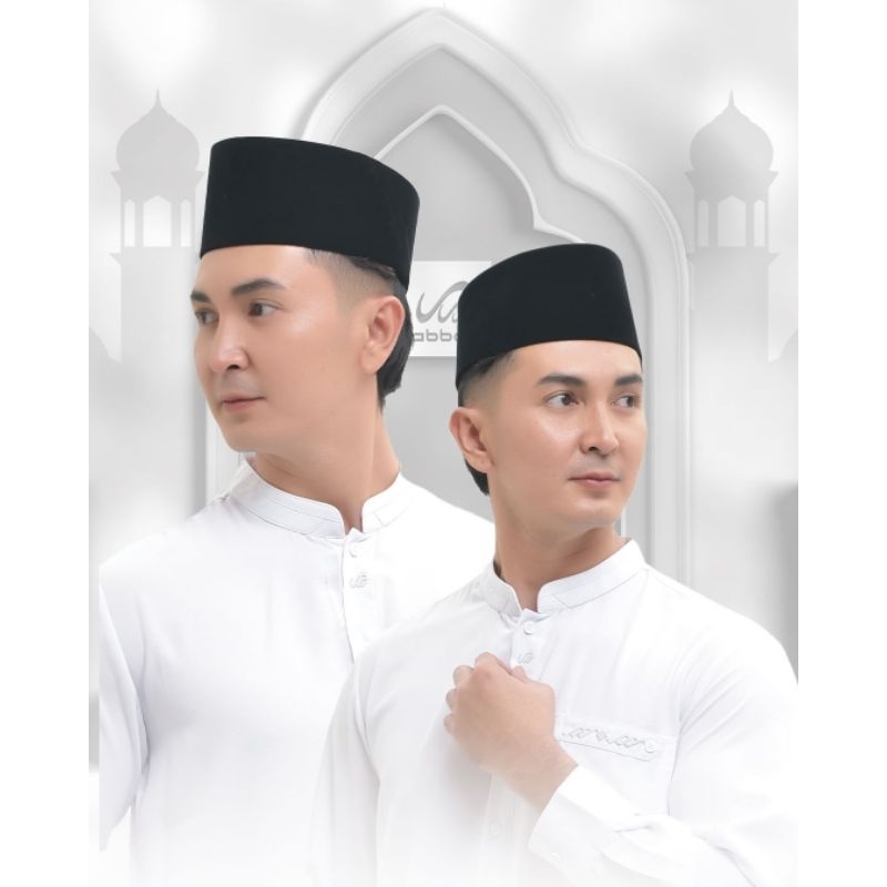 Peci Songkok Hitam  Rabbani Asli  Kopiyah
