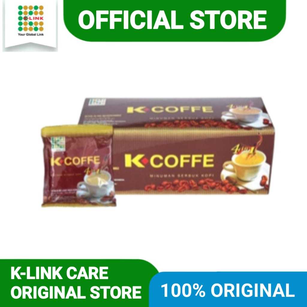 

K Coffee 4in 1 Original.Kopi Kink.Kopi Stamina Pria/ Wanita.Kopi Gingseng.Meningkatkan daya tahan tubuh.