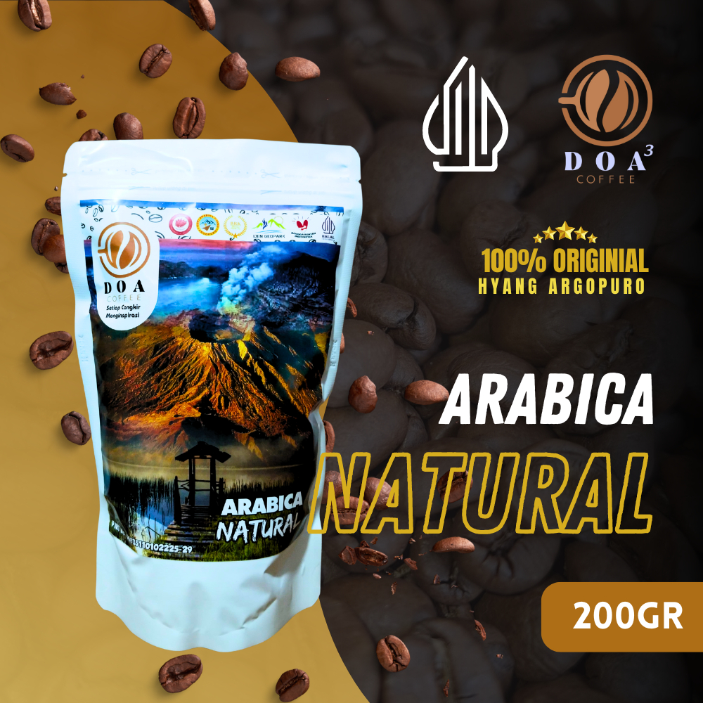 

ARABICA NATURAL COFFEE | 100% ORIGINAL HYANG ARGOPURO - DOA COFFEE