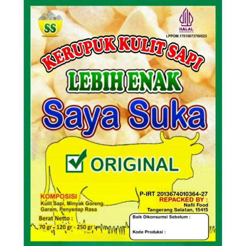 

Kerupuk Kulit Sapi