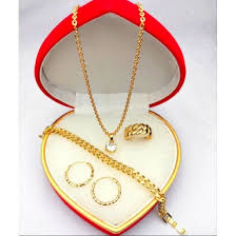 set perhiasan emas 24k